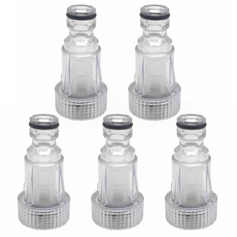 5Pcs 3/4″ Connector Adapters Pipe Hose Repair Fittings Water Tap Adapter