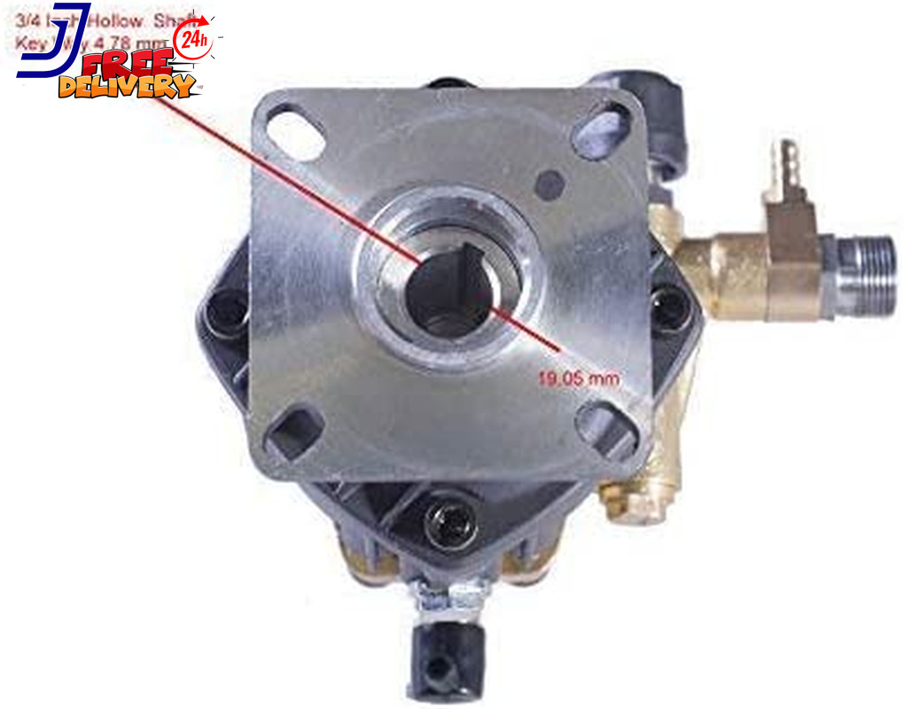 CH 2830 G Pressure Washer Pump 2800 PSI 3 GPM 3/4″ Shaft Horizontal Axial