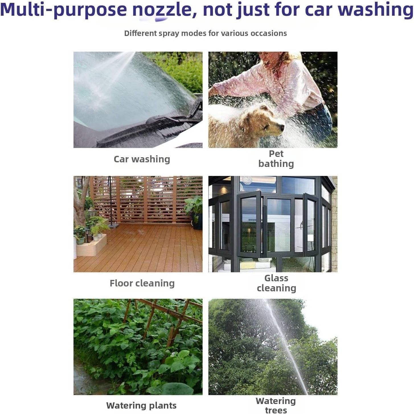 High-Power Aquoxis Pressure Washer: 360° Nozzle with Foam Pot & Metal Connection