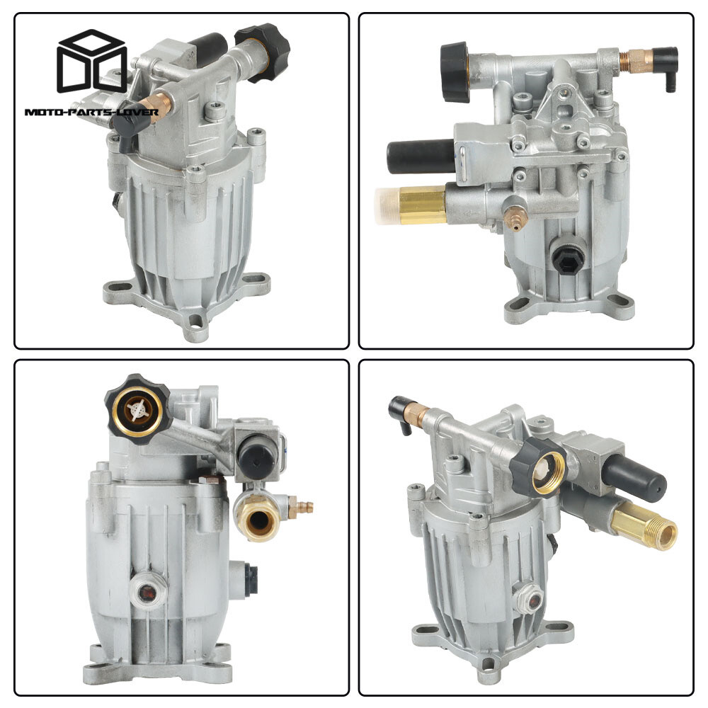 Pressure Washer Pump Horizontal 3/4″ Shaft – MAX 3000 PSI 2.5 GPM Oil Sealed