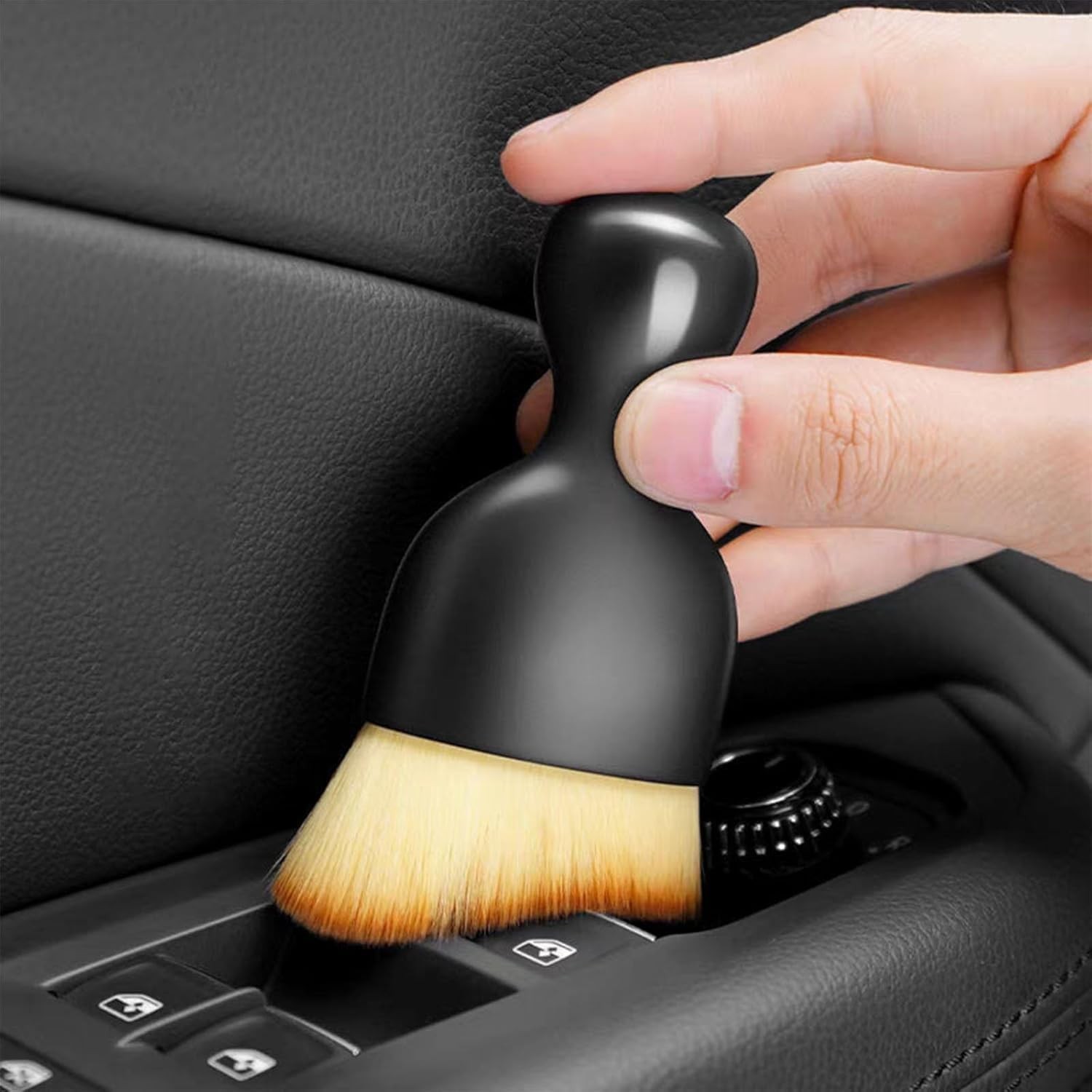 Yiishuiil 5Pcs Car Interior Cleaning Brush Set, Including Detailed car…