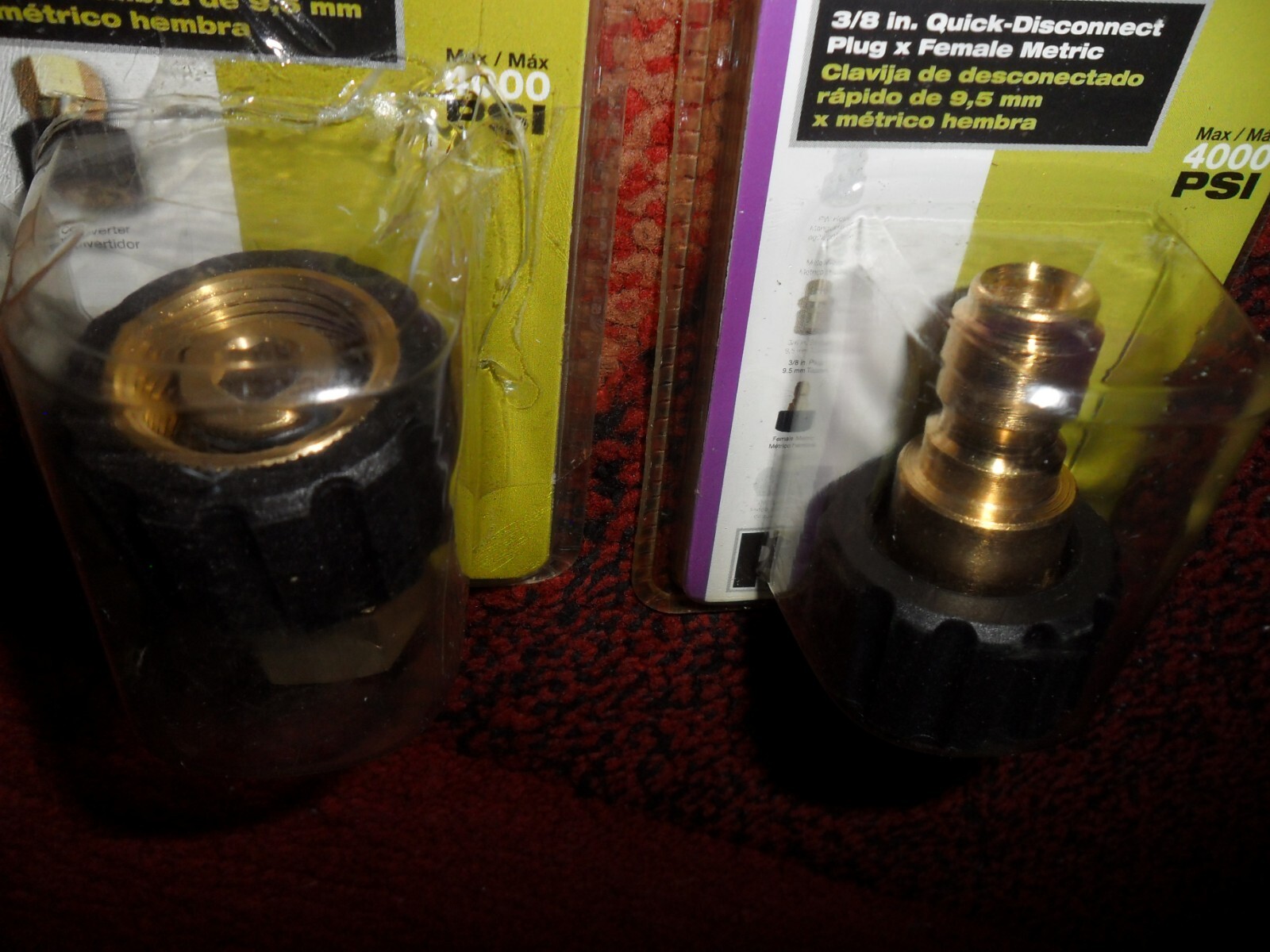 3/8″ Female Pipe Thread A-6 & 3/8″ Quick Disconnect A-14 x Female Metric 4000PSI