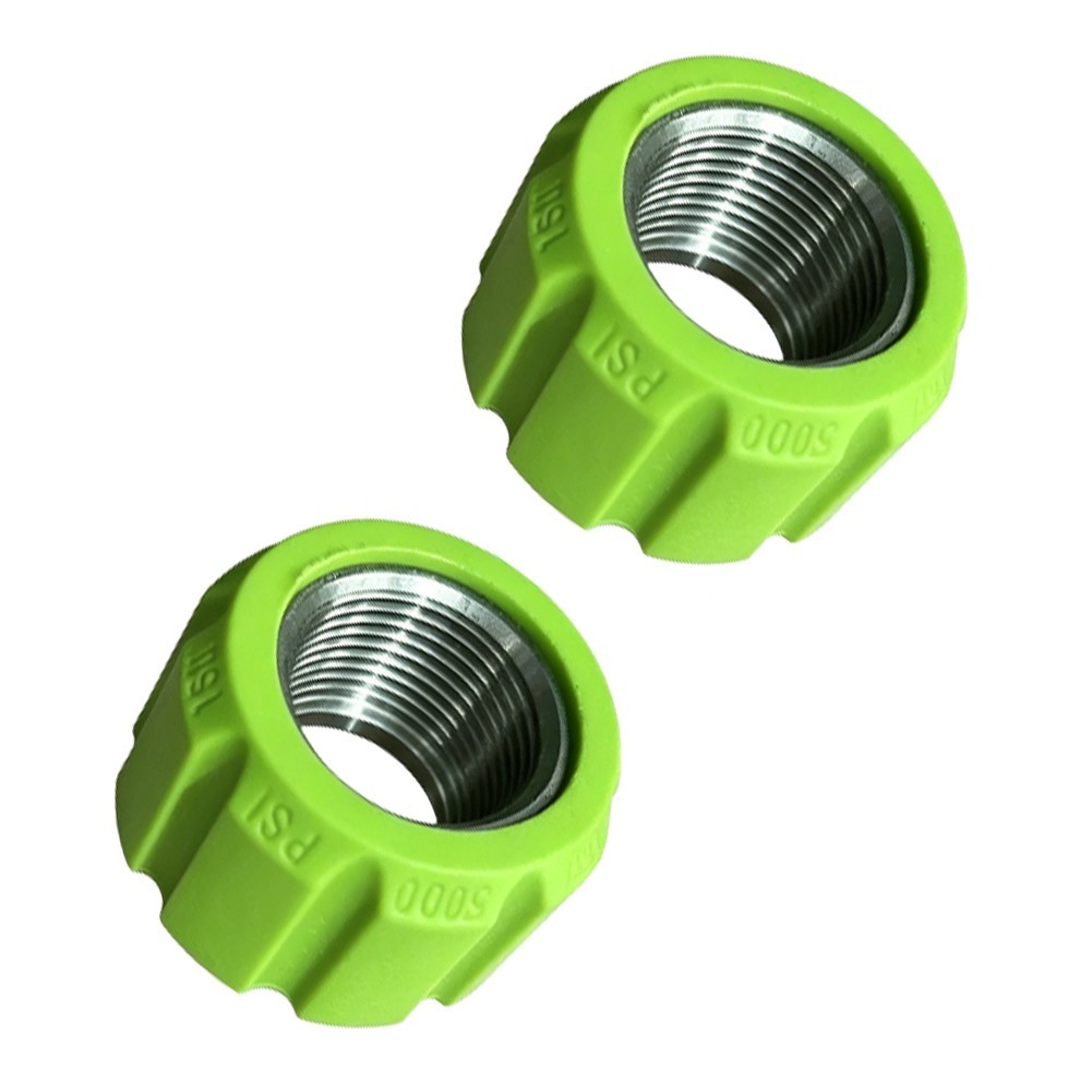 Green Plastic Knob Ring Nut for Foaming Pot – Bubble Foaming Pot Accessory Set