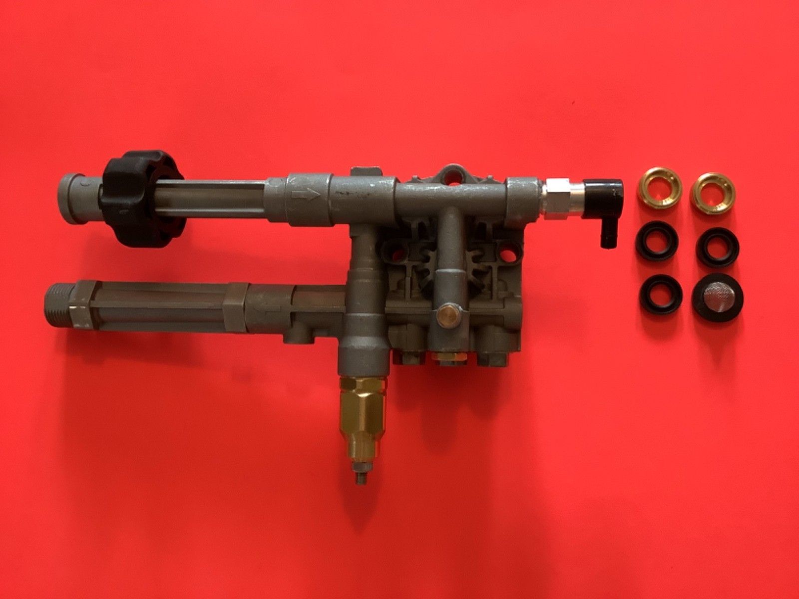 Pressure Washer Pump Head Assembly Compatible with AR43361 AR Pump parts READ