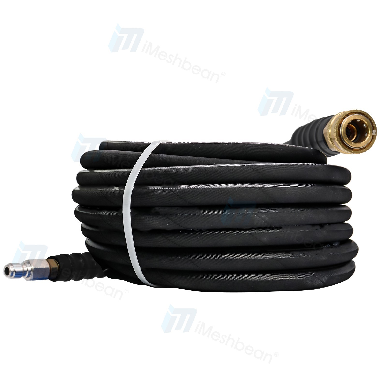 Pressure Washer Parts Hose – 4000 PSI 25 FT Wire Braid – Gray Non-Marking
