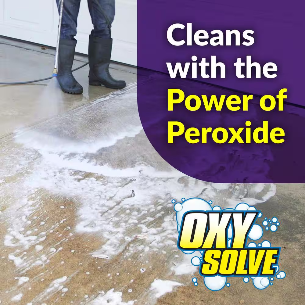 1 Gal. Oxy Solve Concrete and Driveway Pressure Washer Concentrate Outdoor Clean