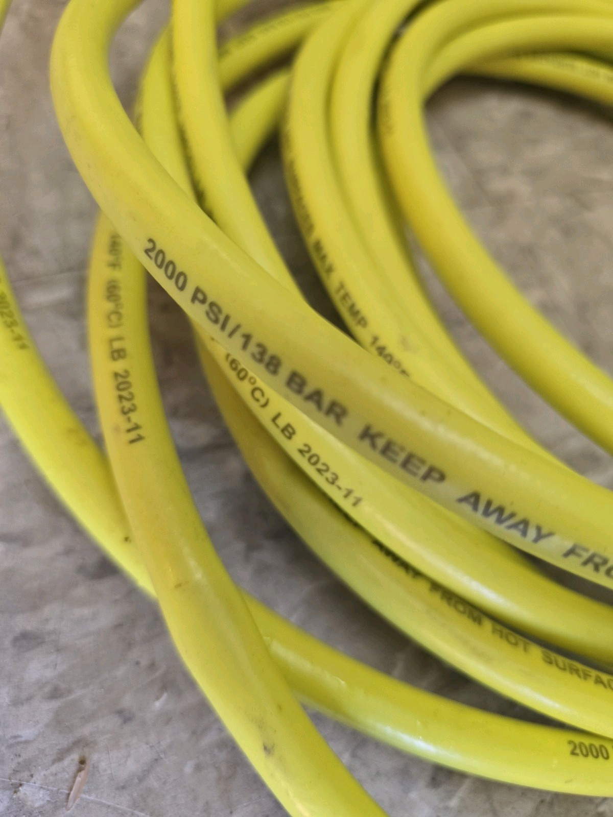 Ryobi RY142022VNM 2000 PSI Cold Water Pressure Washer Hose 25ft