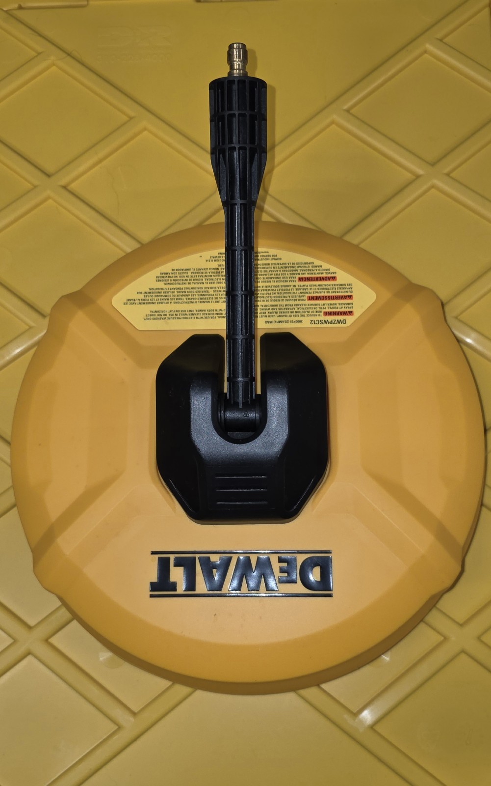 DEWALT 12” Rotating Surface Cleaner Pressure Washer Attachment