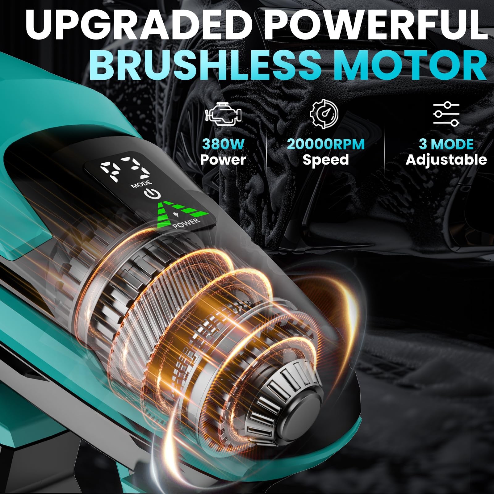 Portable Washer Cordless 800 PSI 6-in-1 Nozzle 3 Level Adjustable Makita 18V