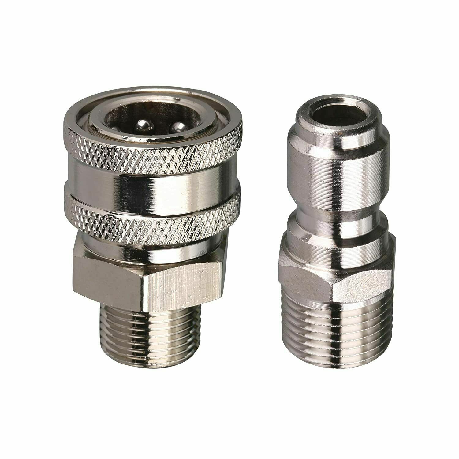 10pcs Pressure Washer Adapter Set, Quick Connect Kit, 3/8’’ Male Thread Fitting