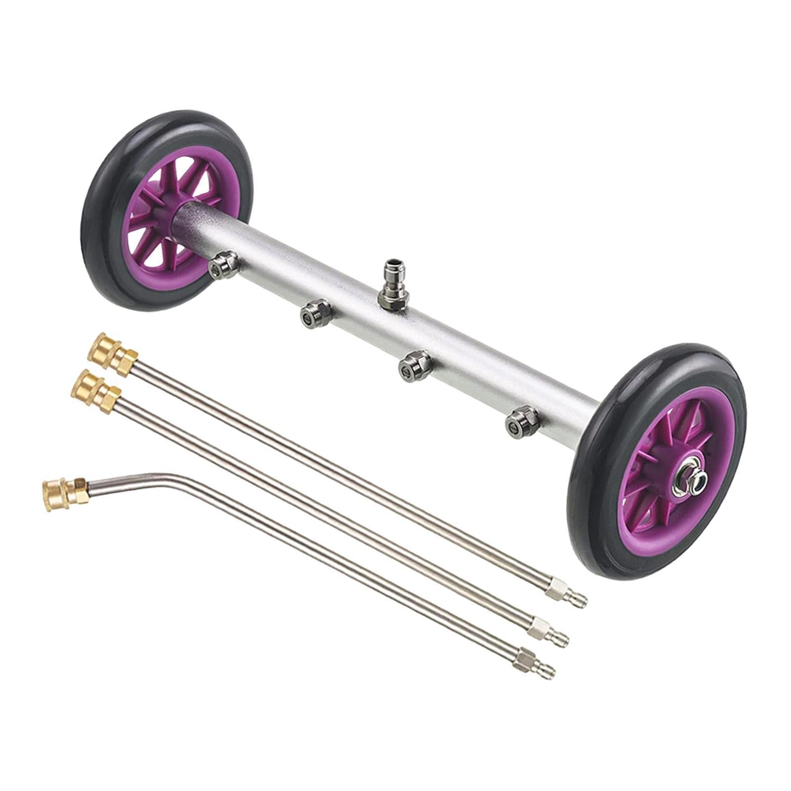 Pressure Washer Undercarriage Cleaner with Extension Wands High Pressure Washing