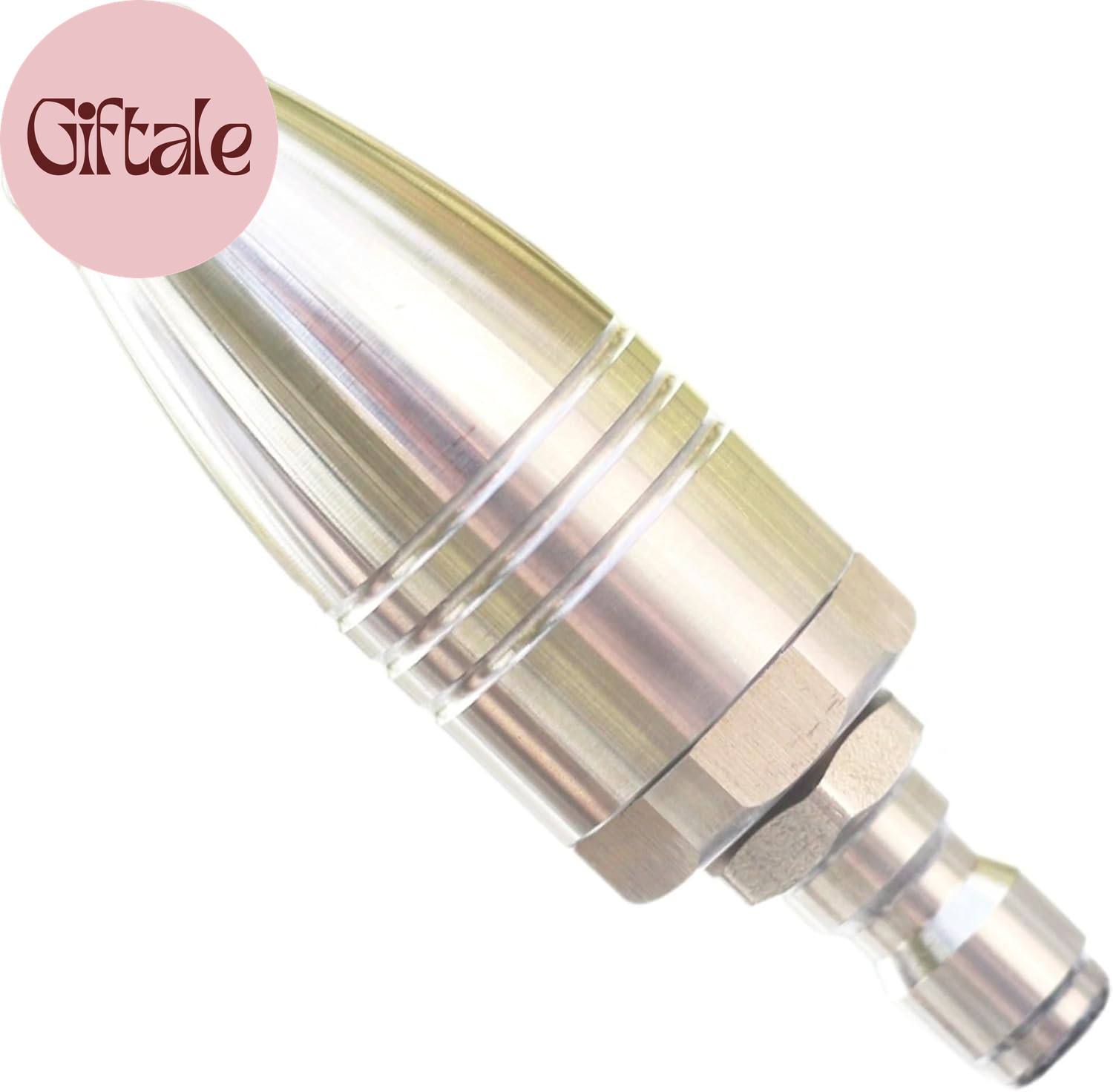 Turbo Nozzle Pressure Washer Tips, SUS 304 Stainless Steel 360°Rotating Turbo No
