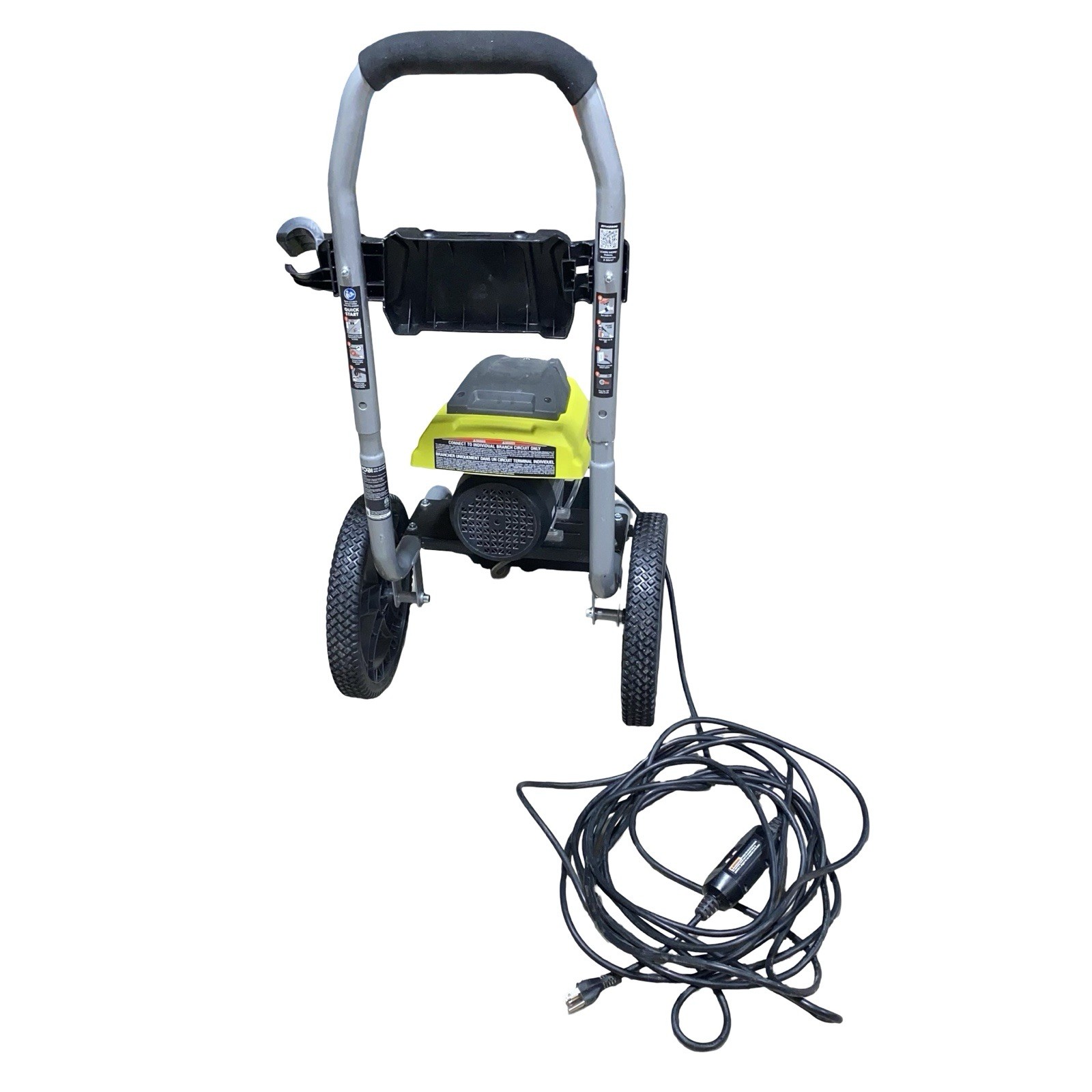 RYOBI 2500 PSI 1.2 GPM High Performance Cold Water Electric Pressure Washer PART