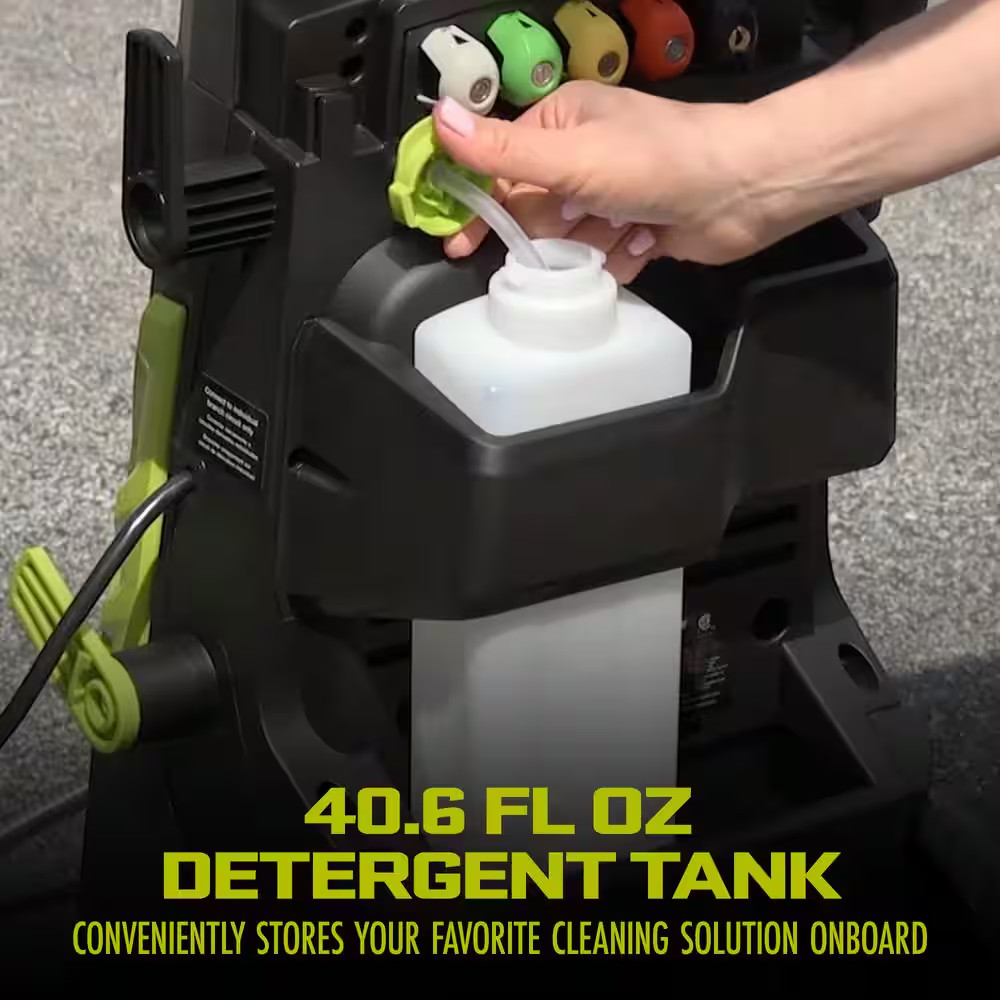 2000 PSI (PWMA Certified) 1.09 GPM 13A Brushless Electric Pressure Washer W/ Bra