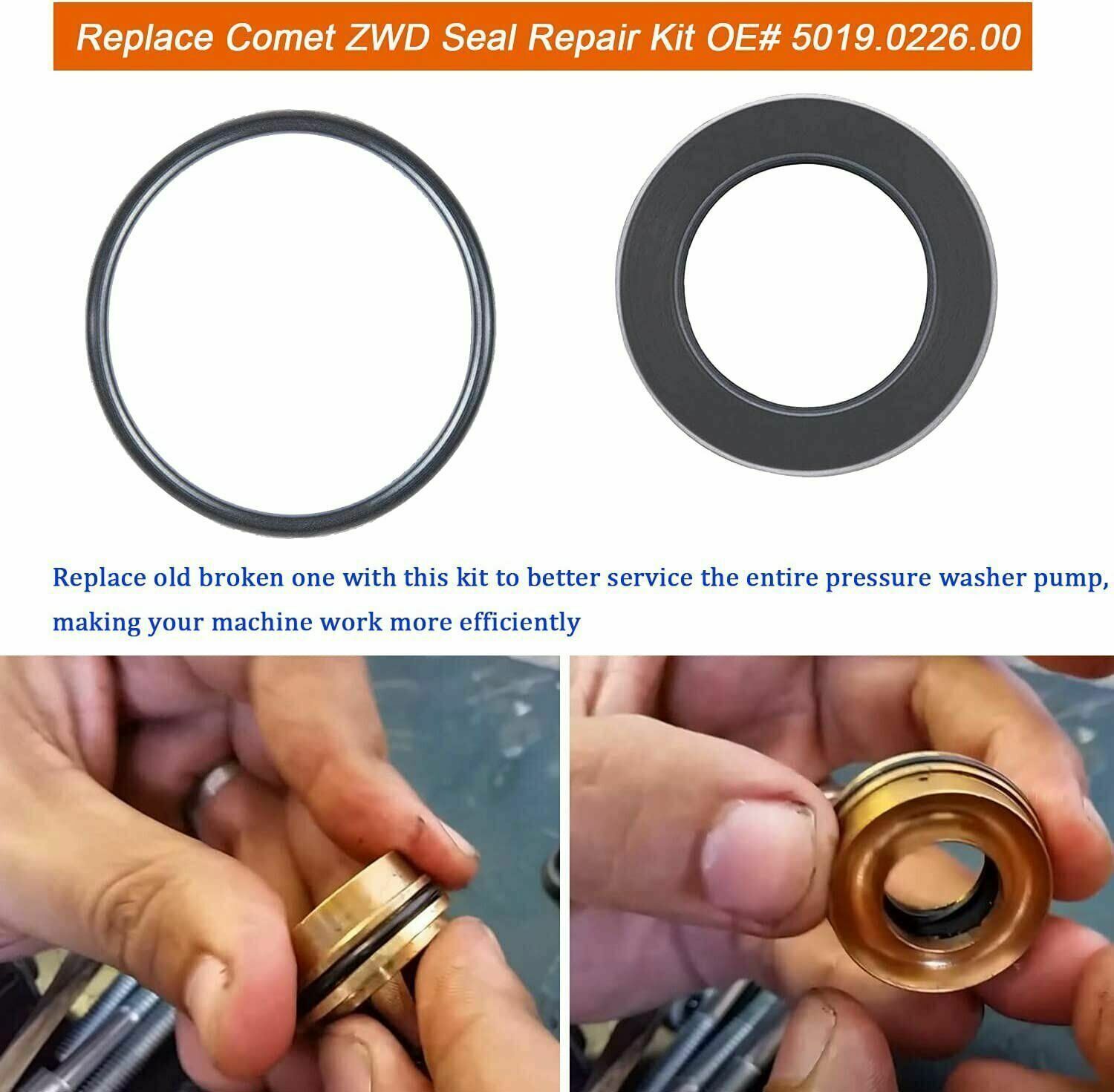 Packing Water Seal Kit 5019006400 for ZWD ZWDK Series Pressure Washer Pump 15MM