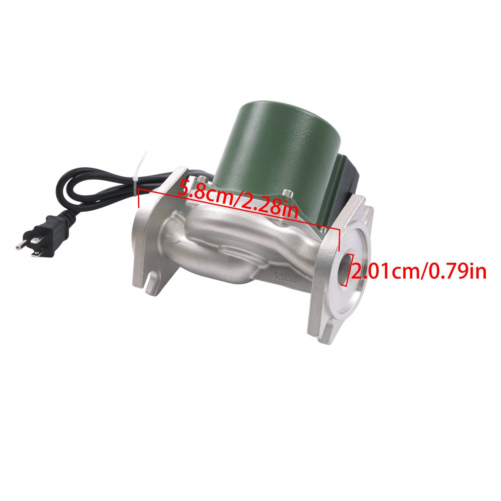 110V 1/8 HP 10GPM 150 PSI 009-SF5 Flanged High Velocity Water Circulating Pump