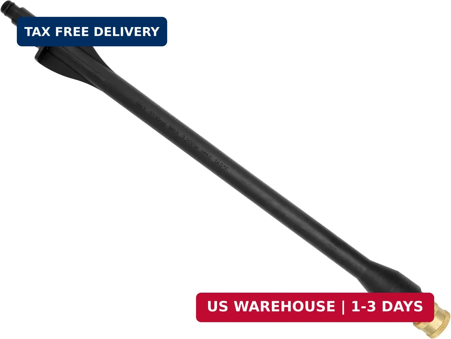Pressure Washer Replacement Spray Wand # 308494075, Compatible with Ryobi RY1412
