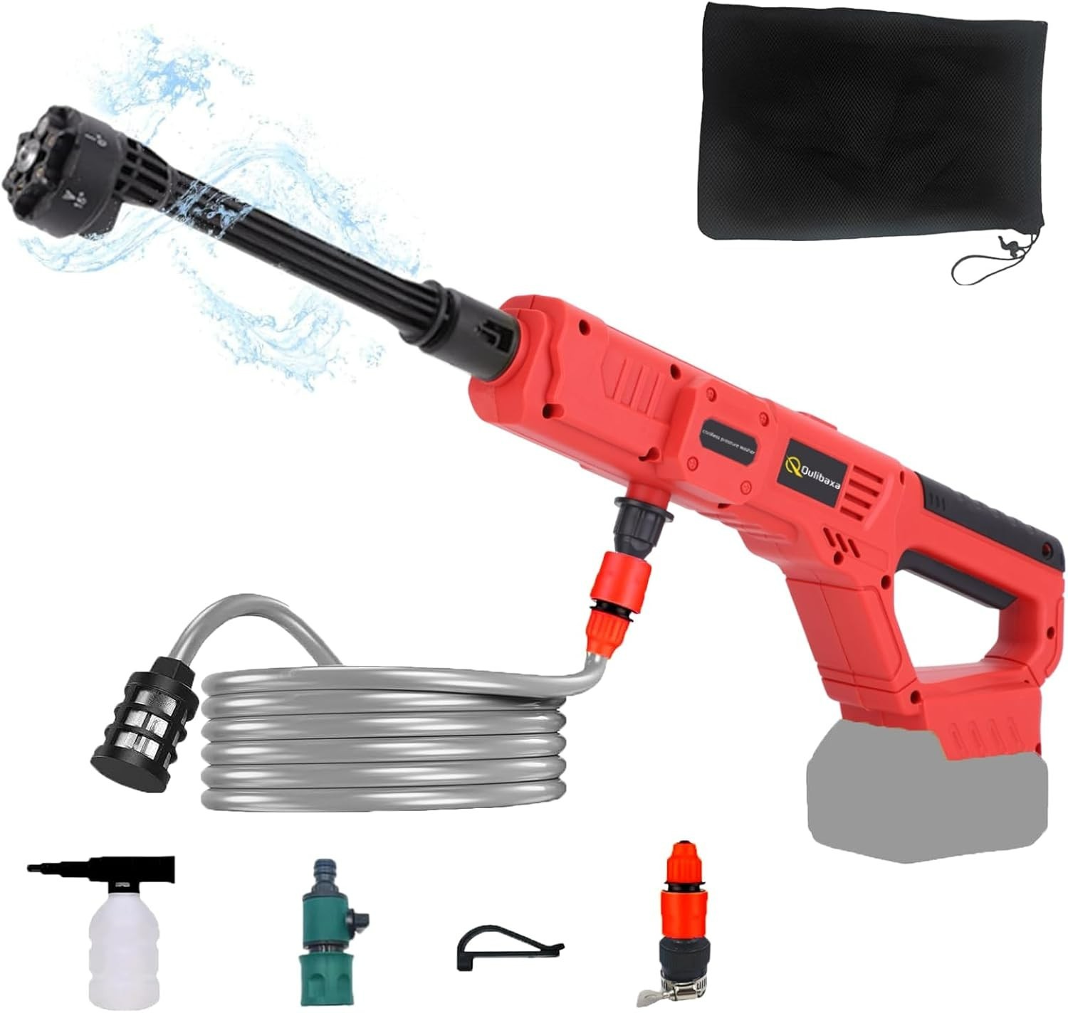 Cordless Pressure Washer for Milwaukee M18 Battery, 900 PSI Portable Power Washe