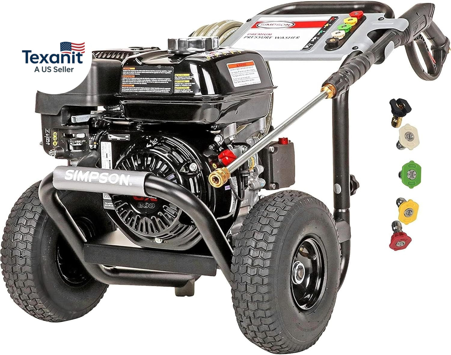 Cleaning PS3228 Powershot 3300 PSI Gas Pressure Washer, 2.5 GPM, Honda GX200 Eng