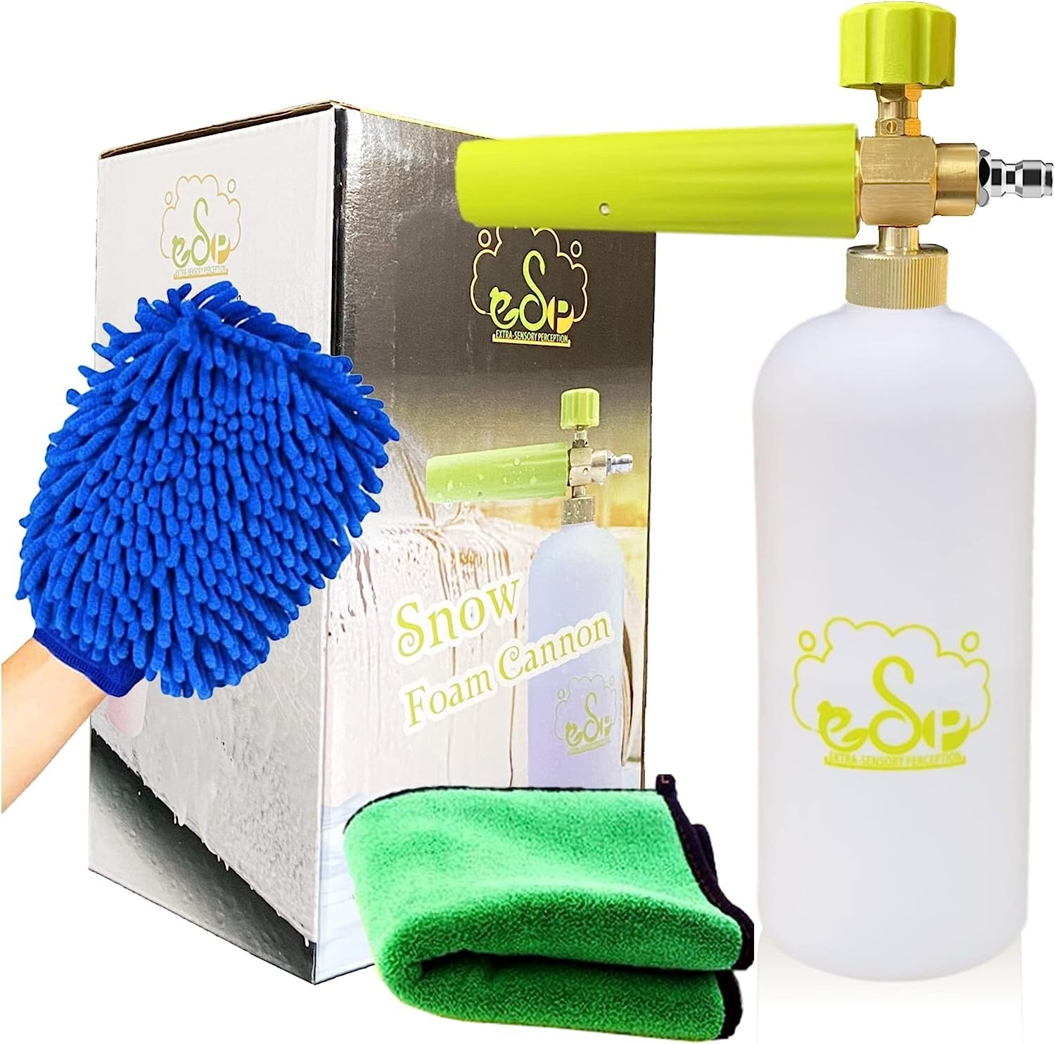 Power Pressure Washer Attachment Sprayer Dispenser Car Wash Soap Foam Blaster ys