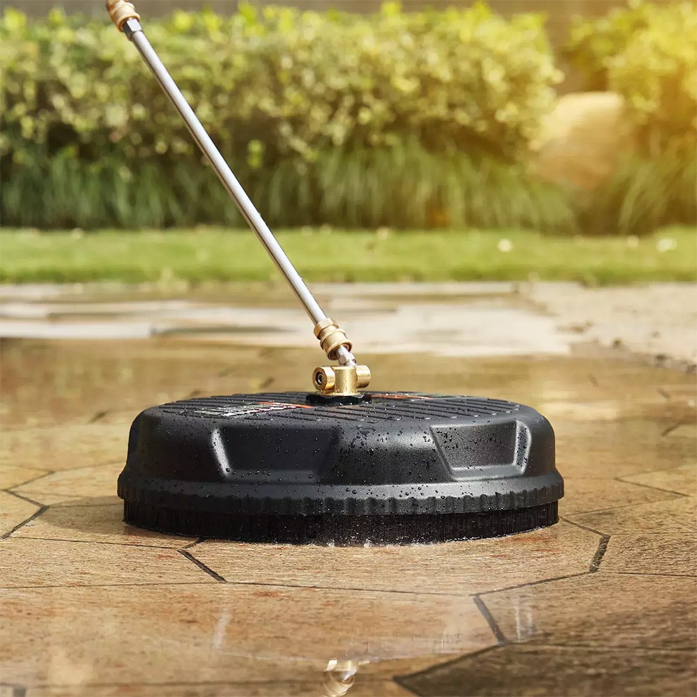 15″ Pressure Washer Surface Cleaner Power Washer Attachment with Extension Wands