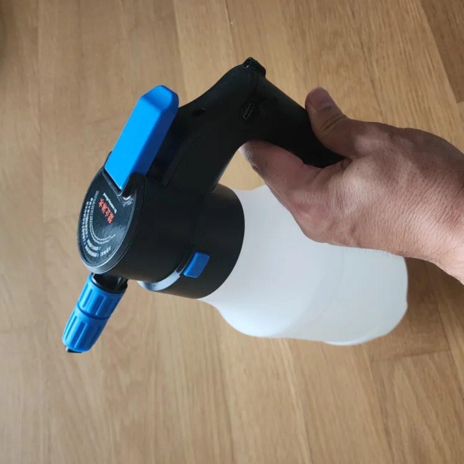 Electric Car Foam Sprayer with USB Pressurized Foam Car Wash Sprayer for Home