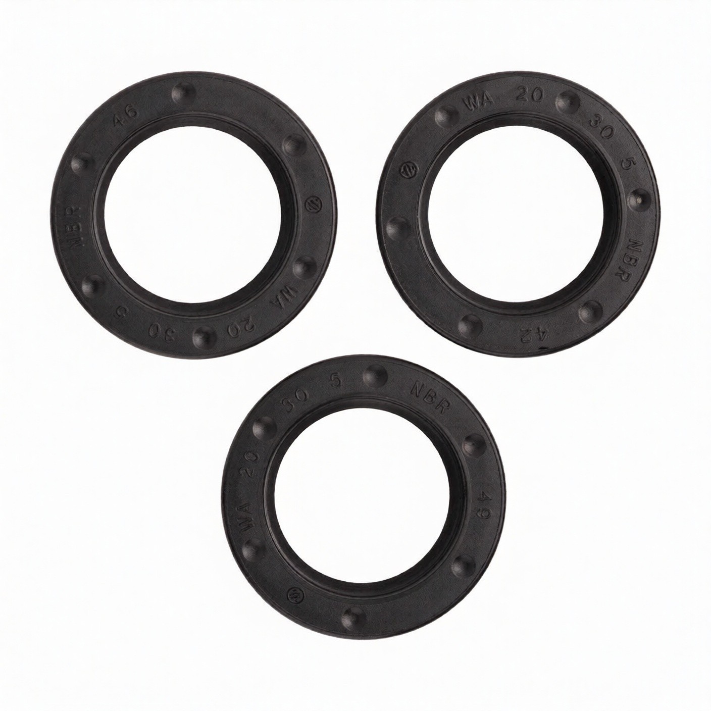 Replaces General Pump Kit 23 Piston Rod OIL SEALS, fits K23, Made in Italy
