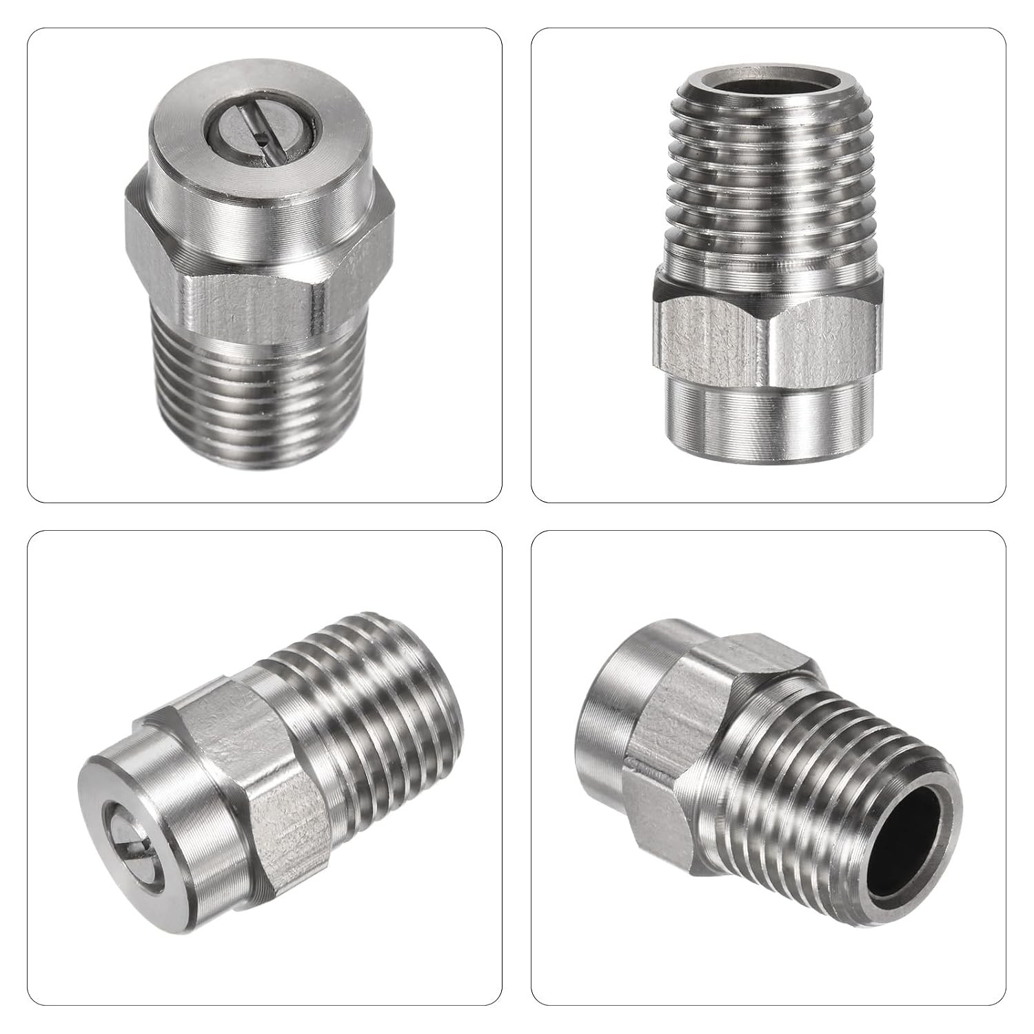 15 Degree 1/4″ NPT Male Thread Surface Cleaner Tips for Pressure Washer