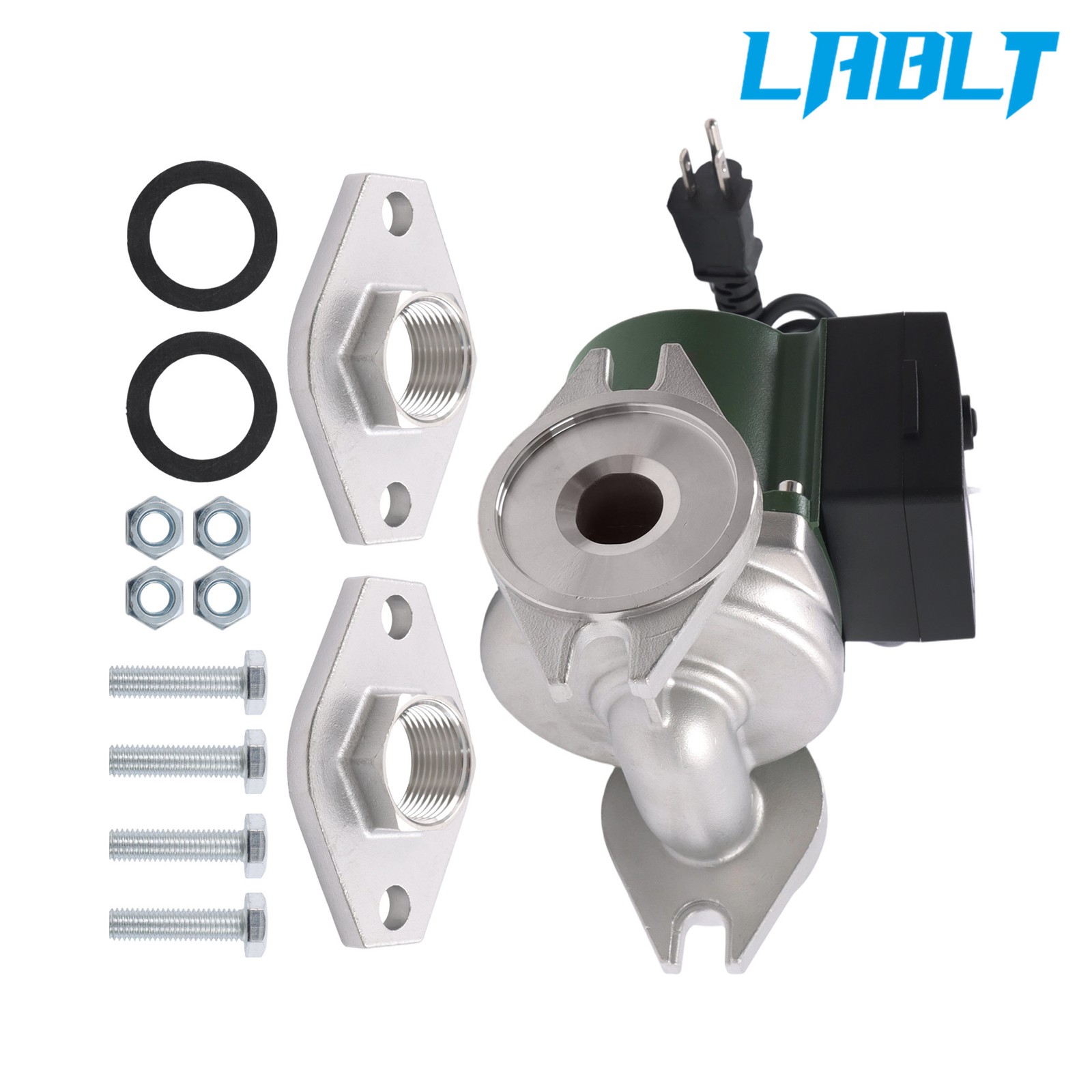 LABLT 009-SF5 10GPM 150 PSI Flanged High Velocity Water Circulating Pump 1/8 HP