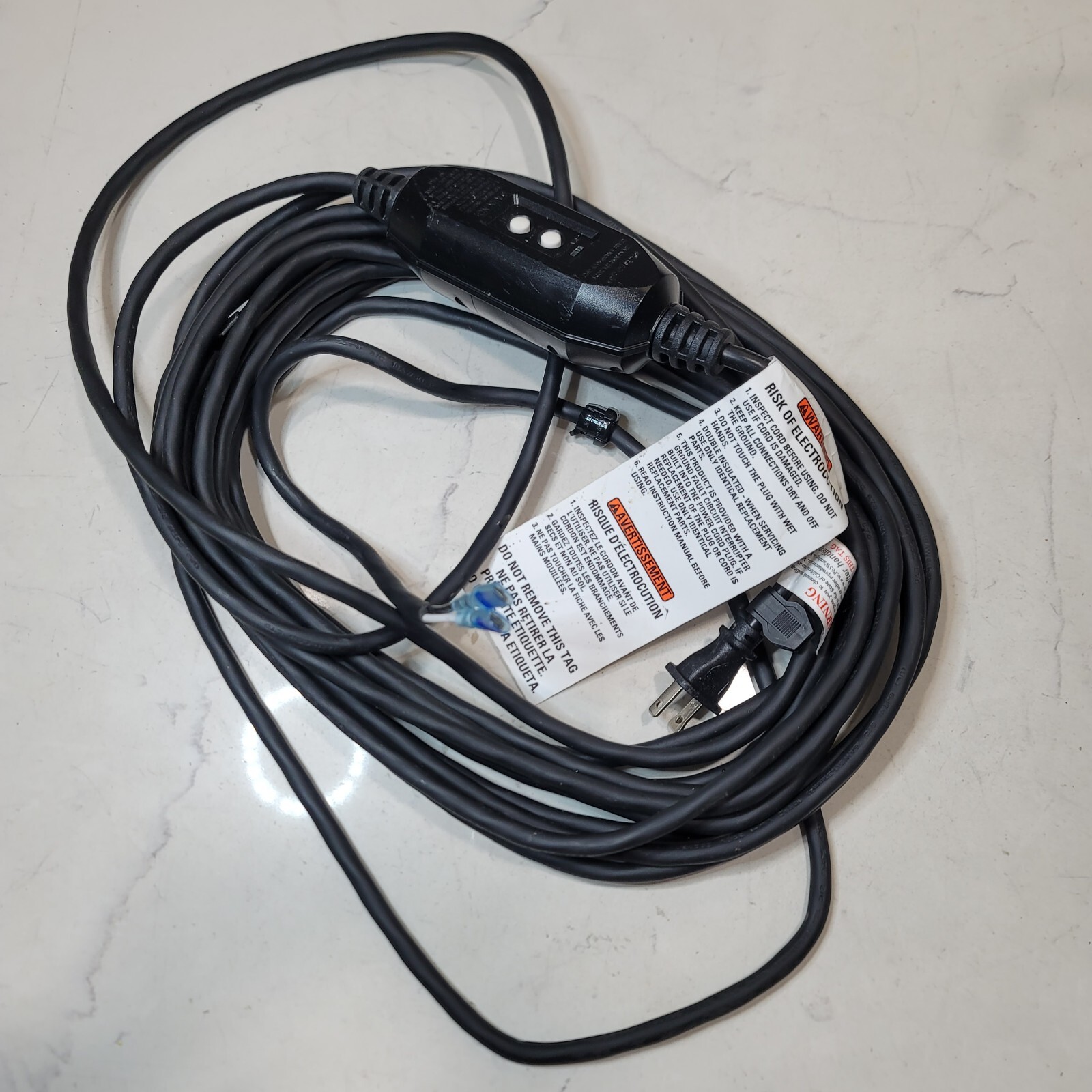 Genuine Part Power GFCI Plug Cord For DeWALT DWPW2100 Electric Pressure Washer