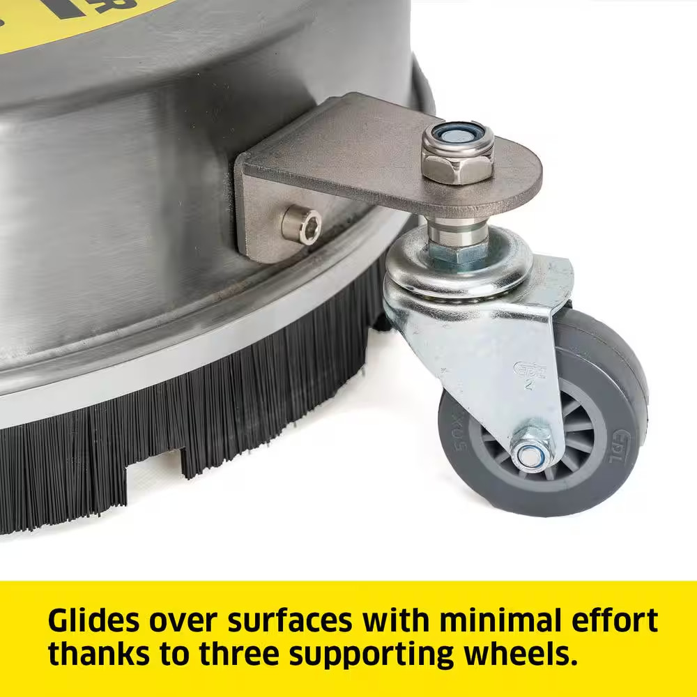 15 In. Metal Surface Cleaner, 4000 PSI Max, Pressure Washer Surface Cleaner with
