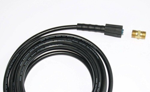 Long High Power Pressure Washer Extension Hose With Adapter 3000 PSI 1/4″ Ryobi