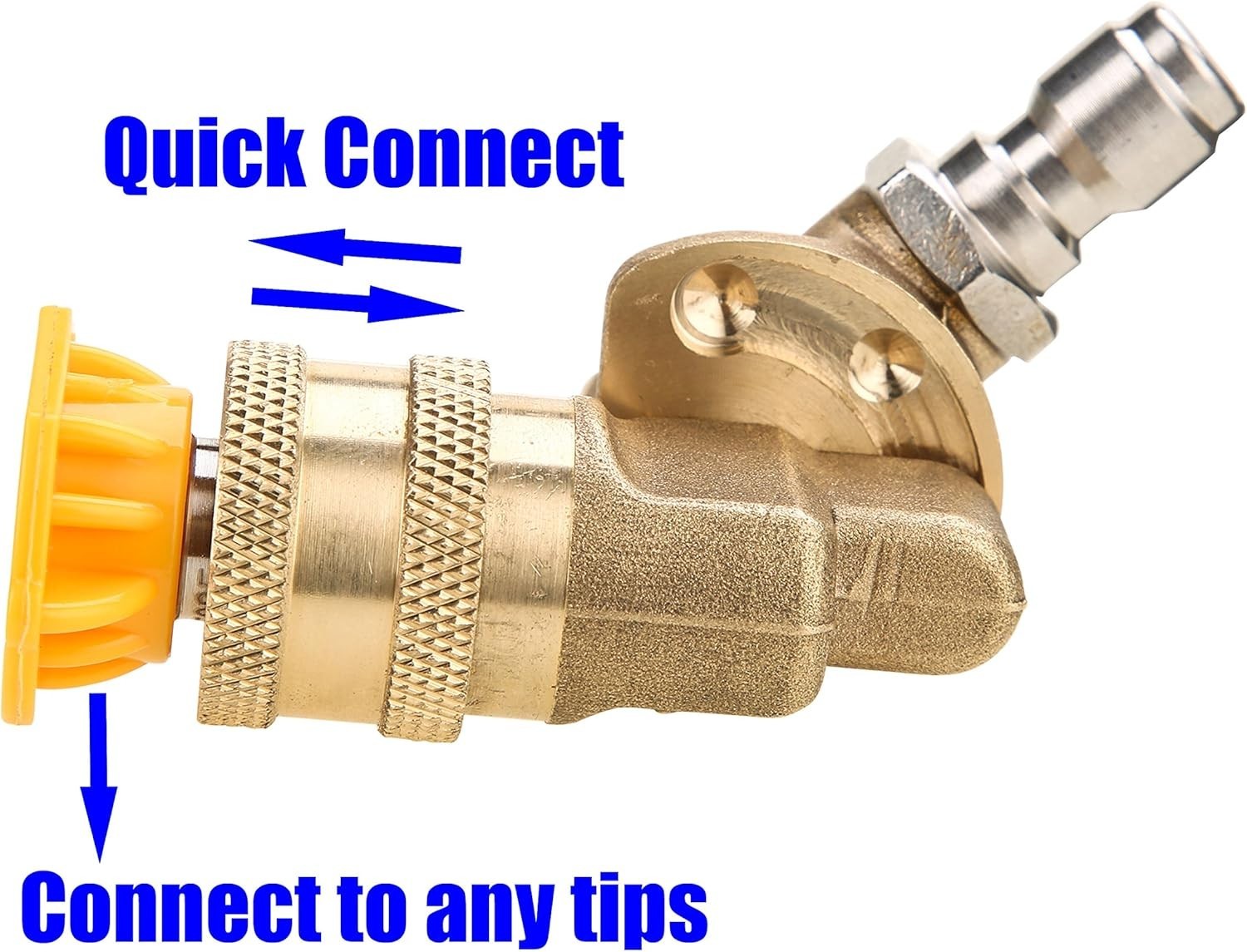 High-Pressure Washer Accessory Set with 7 Nozzles and Quick Connect Coupler