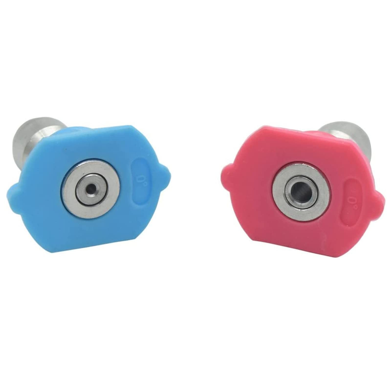 Onyehn Second-Story Pressure Washer Spray Nozzle Tips, Quick Connect, 4000PSI, 1