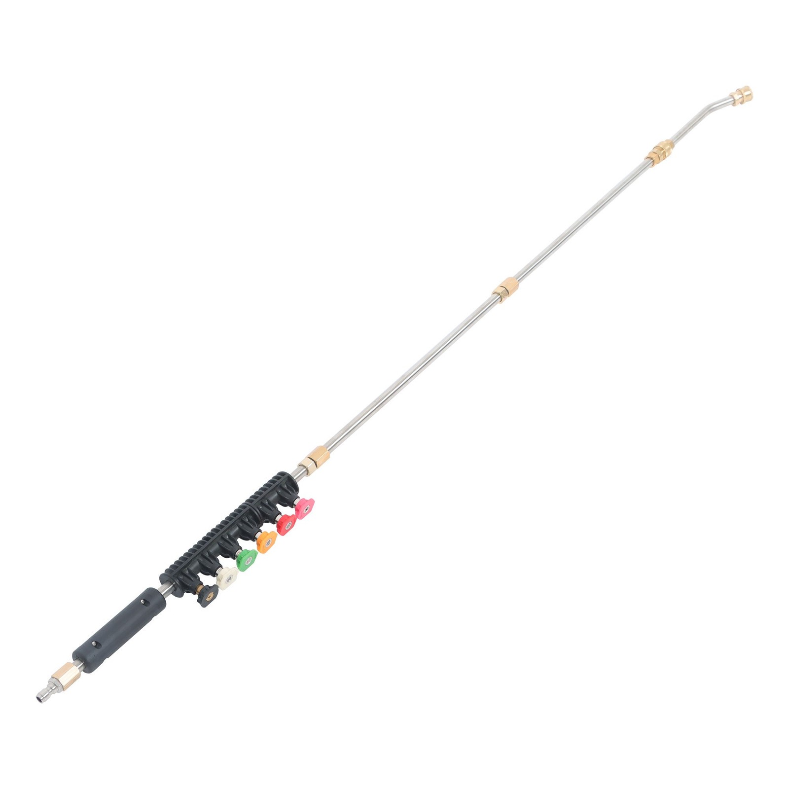 97 Inch Stainless Steel Replaceable Upgraded Power Washer Extension Wand