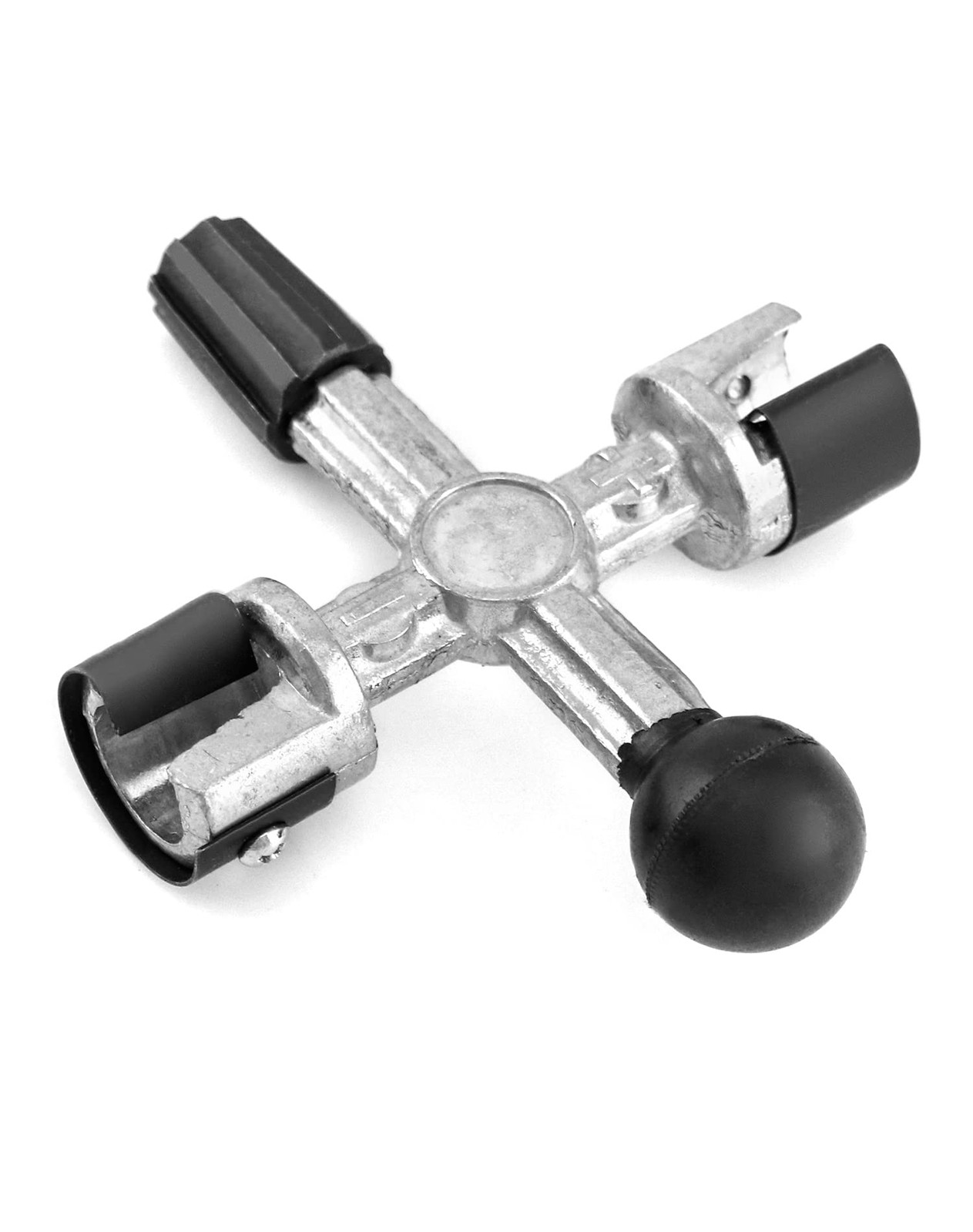QWORK Battery Post Cleaner, 1 Pack 4-Way Terminal Scraper…