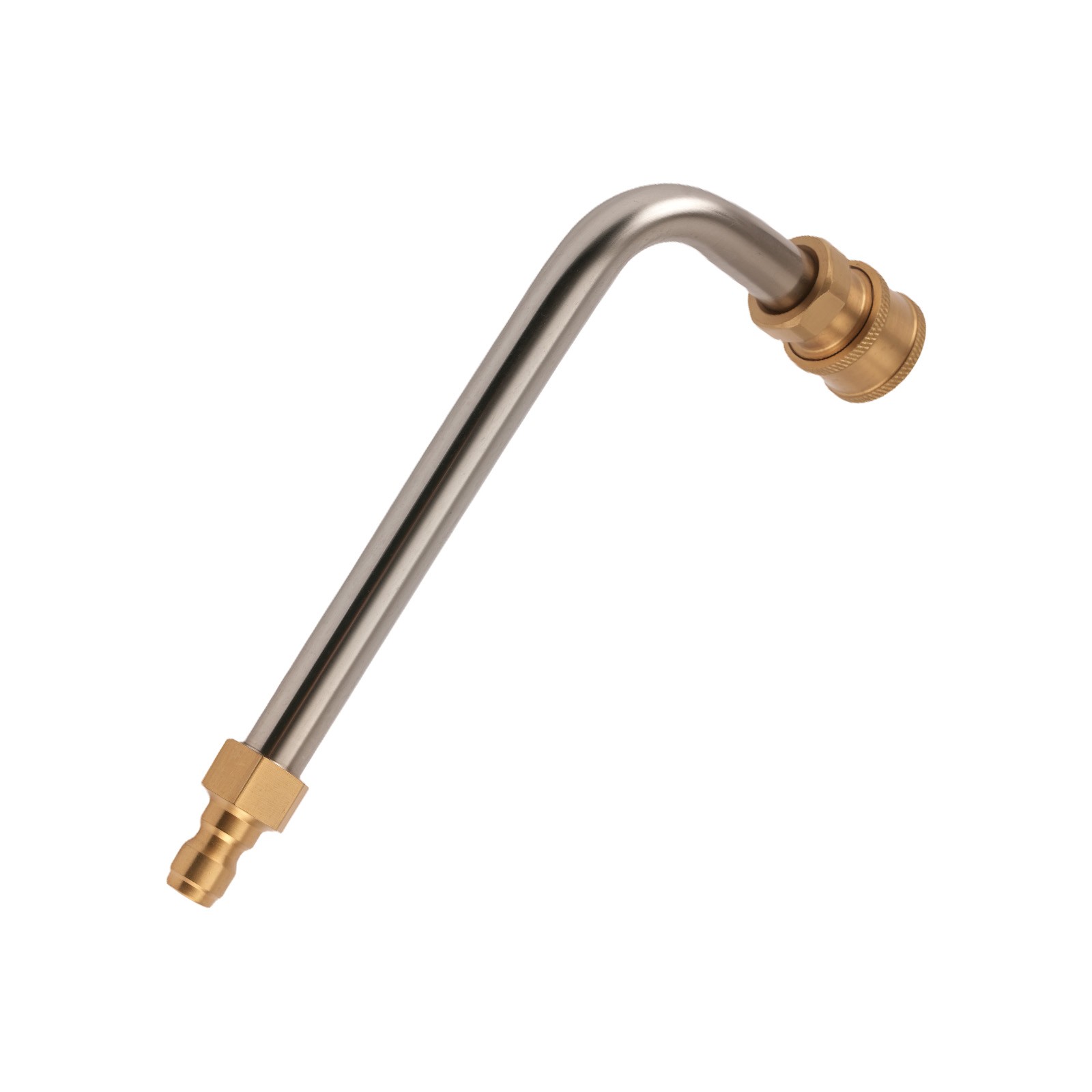 120″ Pressure Washer Extension Wand Brass 4000PSI w/ U Shape Wand 6 Spray Nozzle