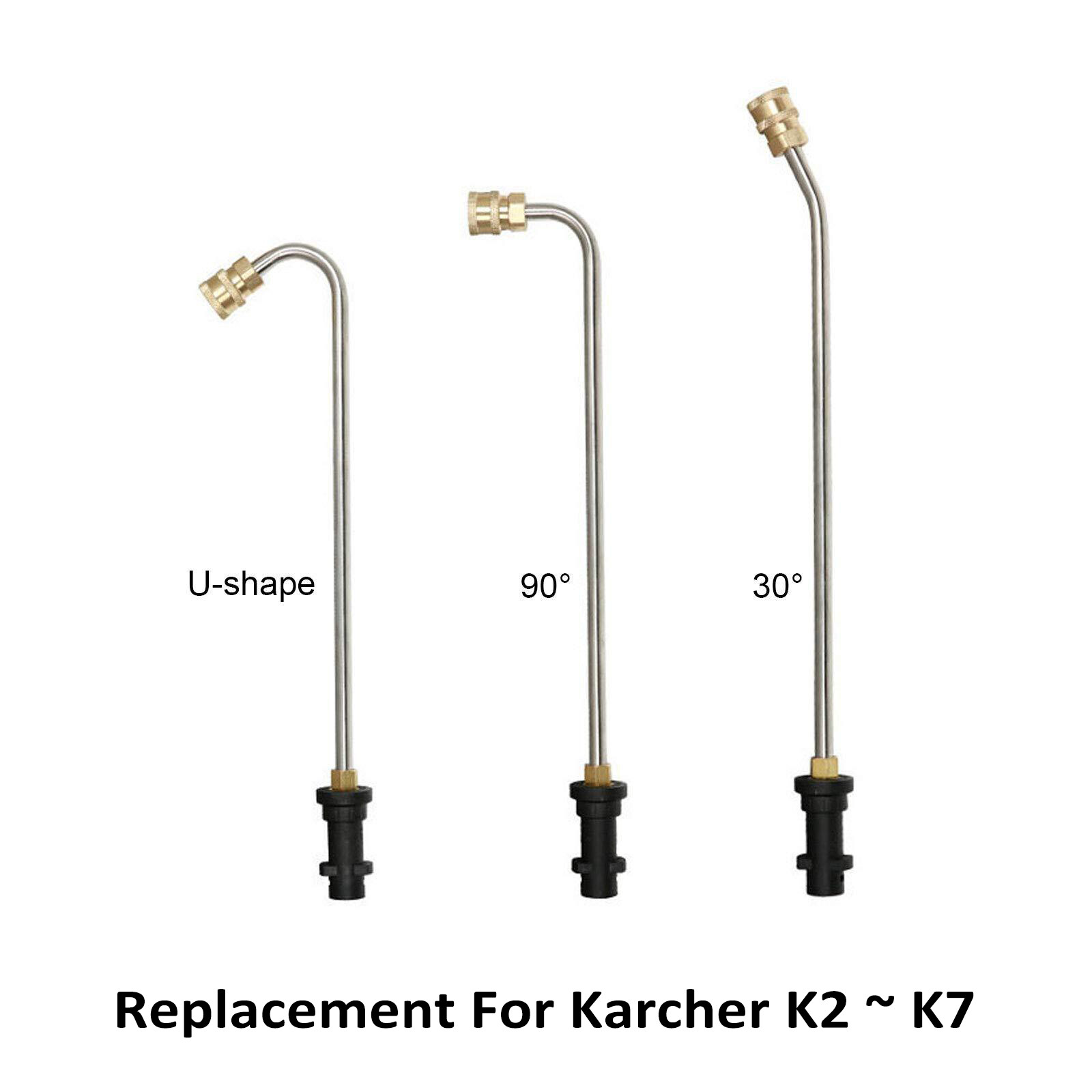 Pressure Washer Gutter Cleaner Attachment, Stainless Steel Angled Extension C5K0