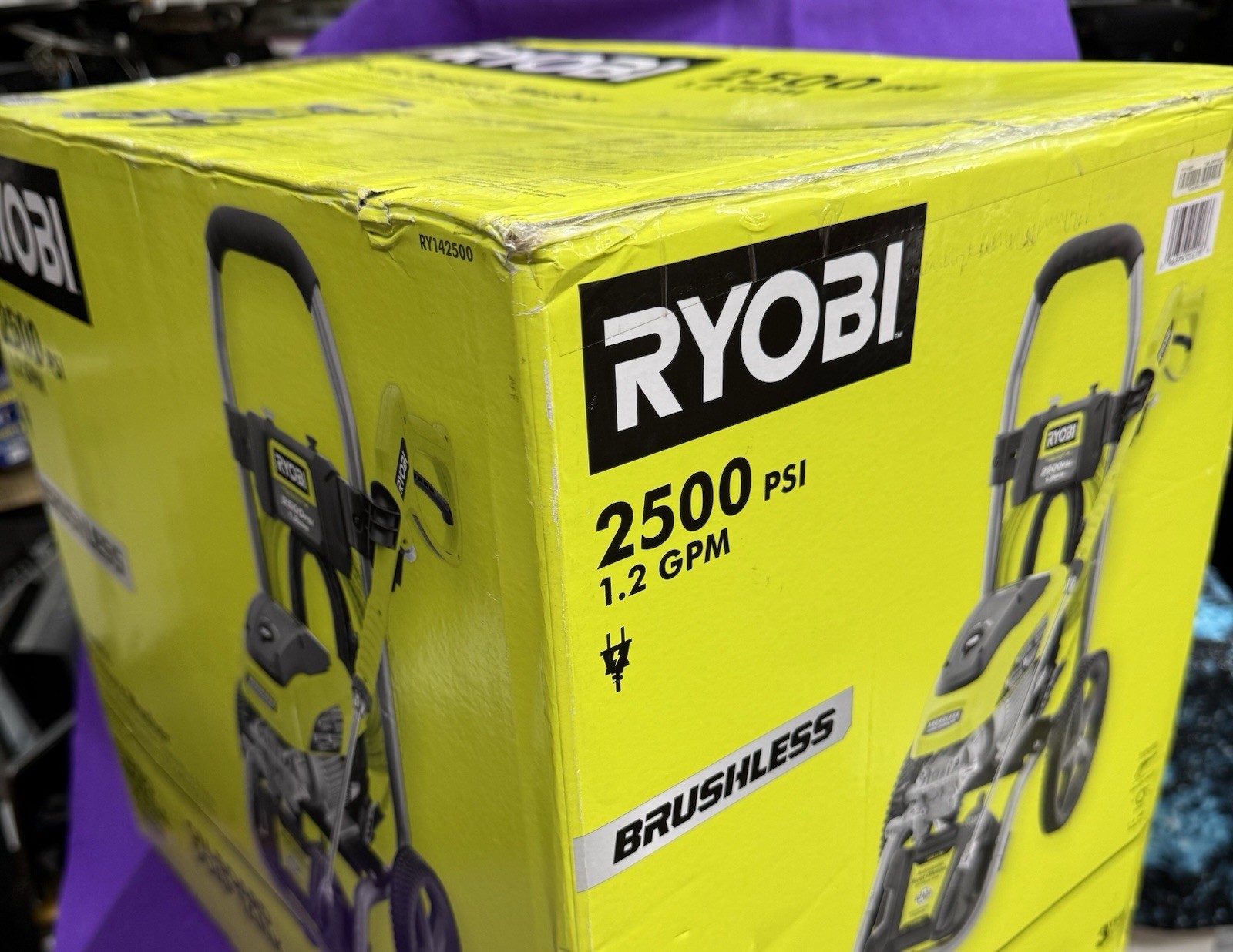 💥NEW SEALED BOX💥RYOBI RY142500 2500PSI 1.2GPM BRUSHLESS PRESSURE POWER WASHER!