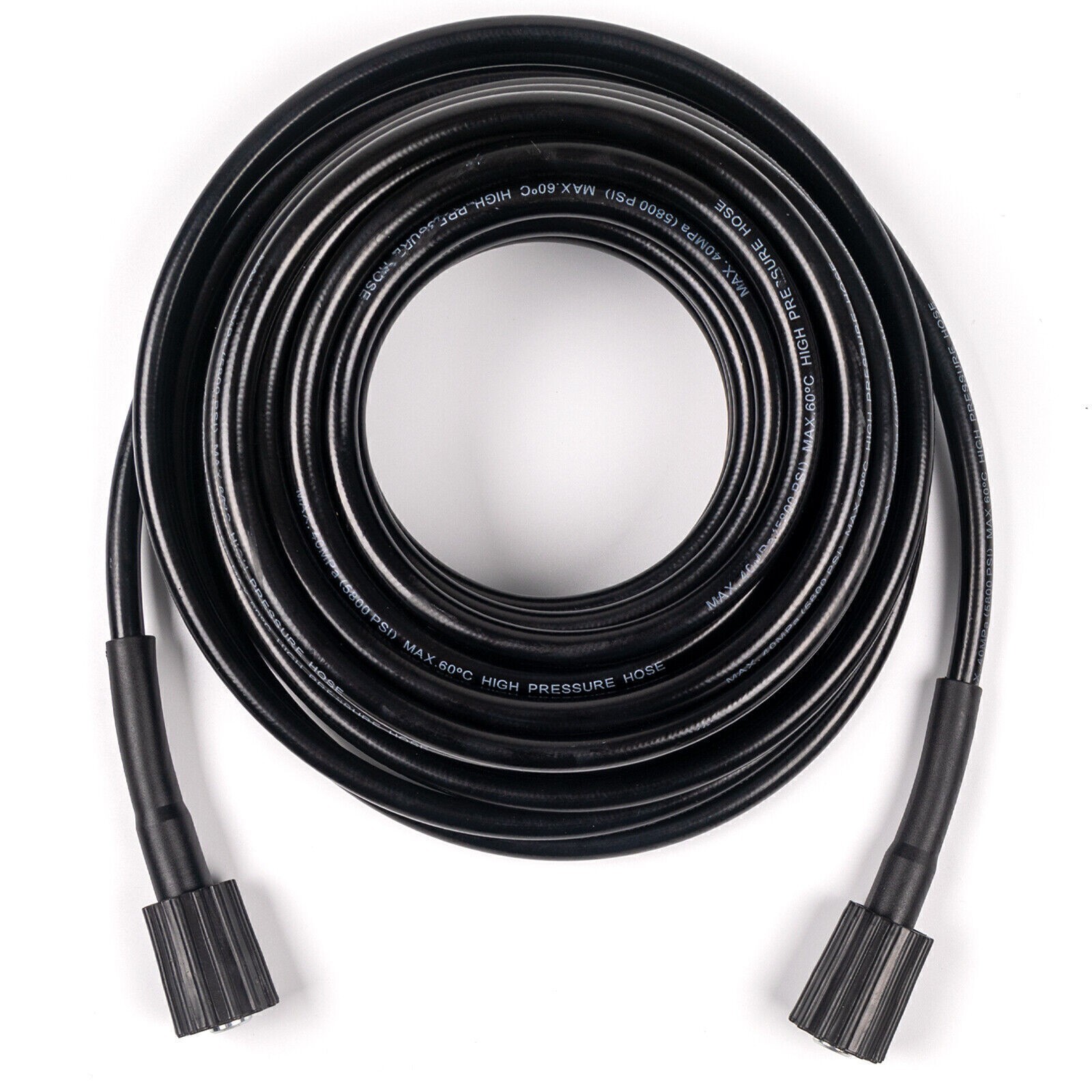 20/25/50/100FT 5800PSI High Pressure Washer Hose-M22 Power Washer Extension Hose