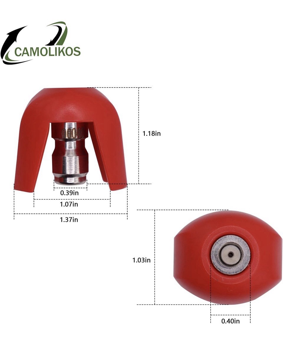 SPX3000-TPS Quick-Connect Spray Tips 5PCS for Sun Joe SPX 3000 Pressure Washer