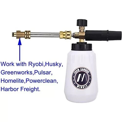 Foam Cannon Replacement Parts For Portland Husky And Ryobi Pressure Washer With