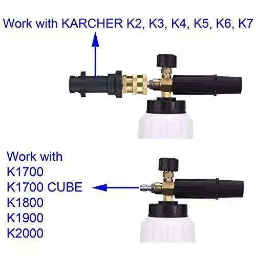 Foam Cannon Replacement Parts For Karcher K2 K3 K4 K5 K6 K7 Pressure Washer With