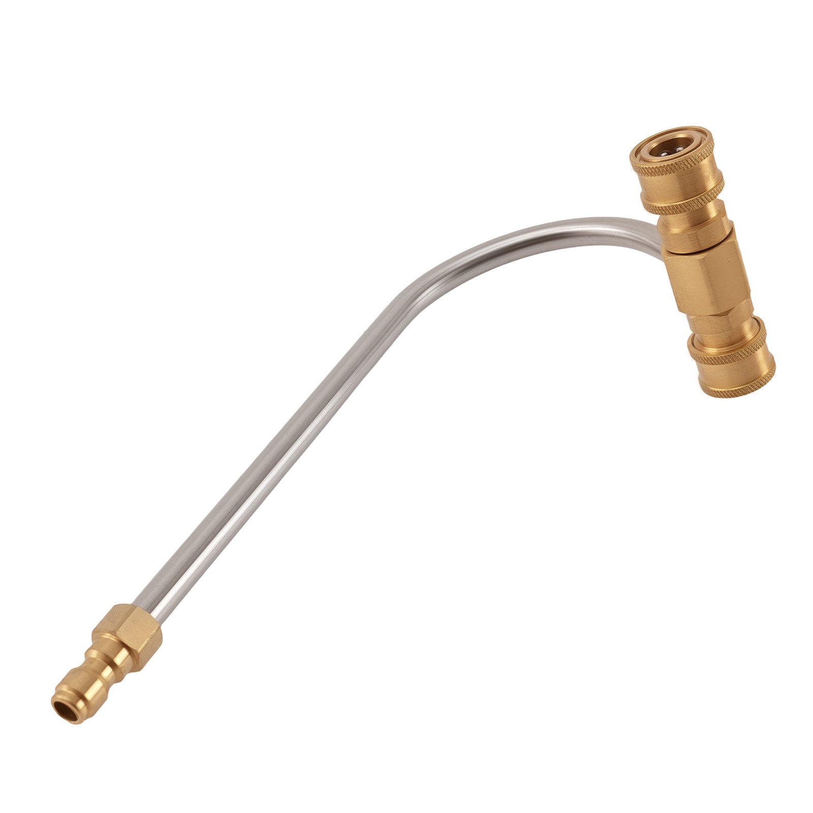 High Pressure Gutter Cleaner Wand 4000PSI with 40° & 0° Nozzles for Power Washer