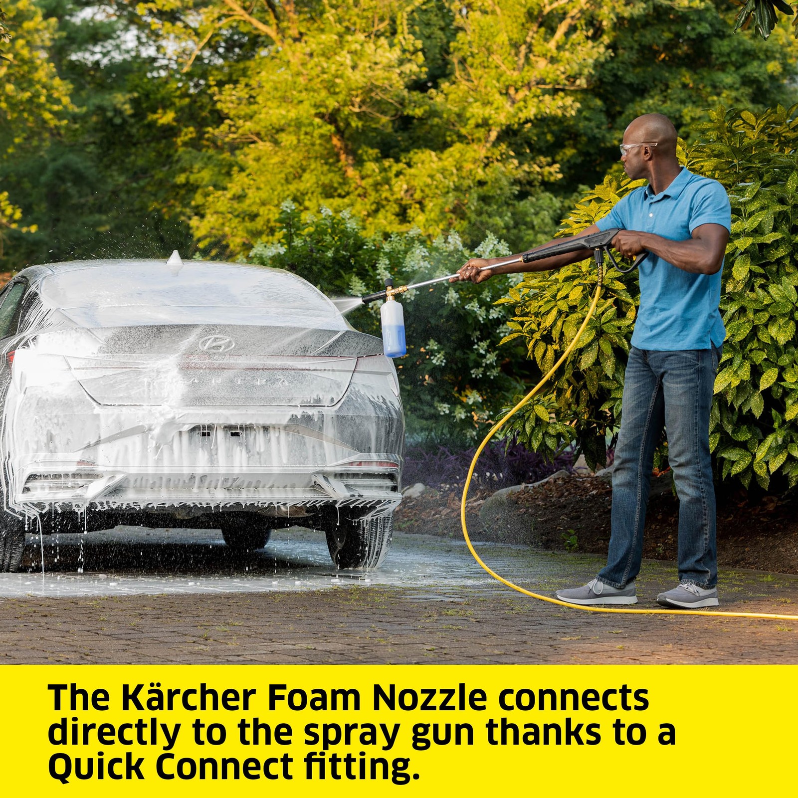 Karcher Foam Cannon for Pressure Washers up to 4000 PSI Efficient Cleaning Tool