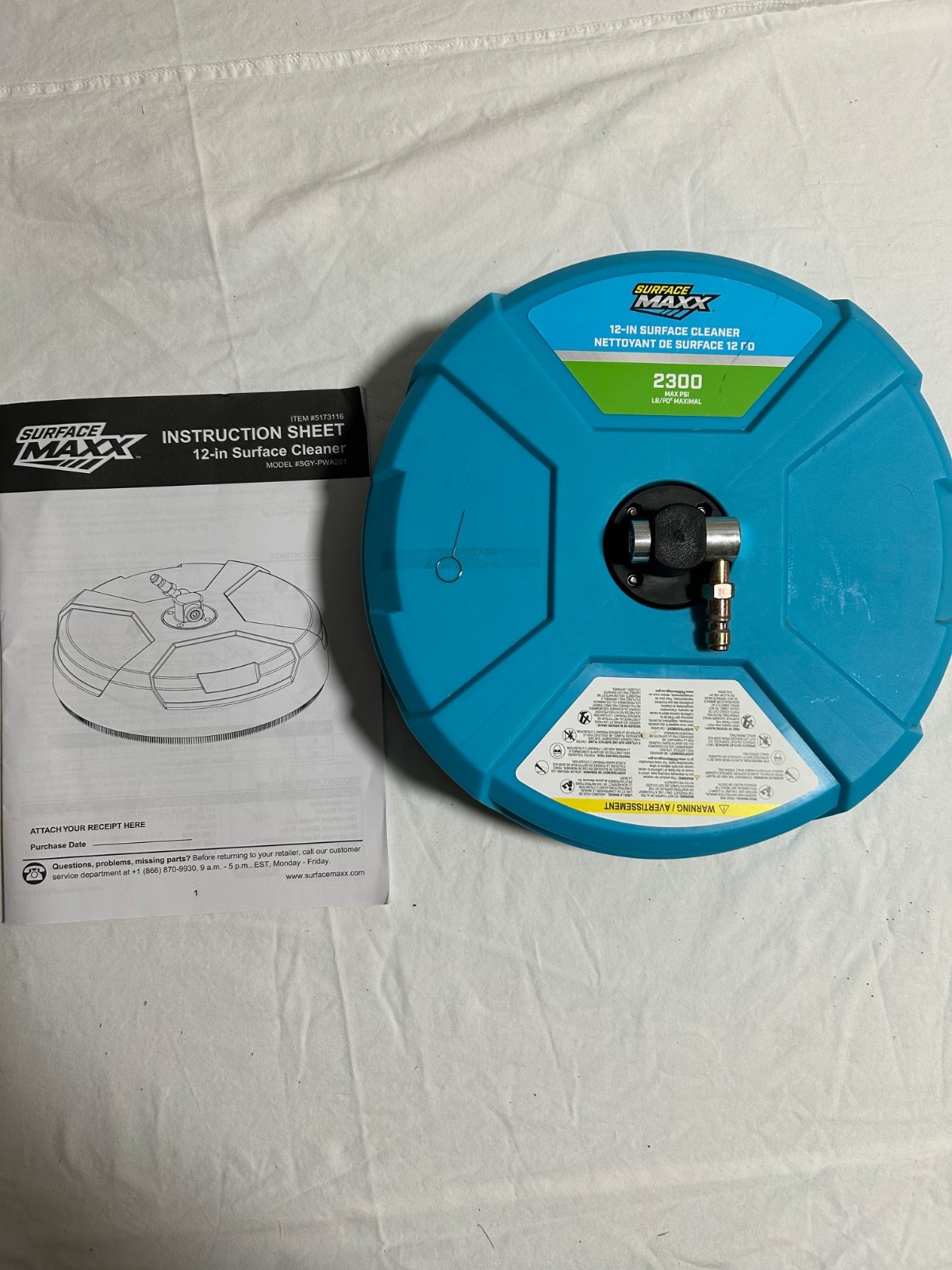 Surface Maxx 12” Surface Cleaner – 2300 Max PSI