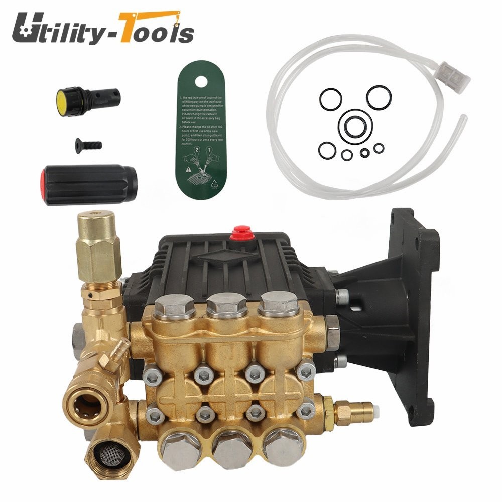 Pressure Power Washer Pump 4.0 GPM Hollow Shaft Water Pump 1″ 4000 PSI