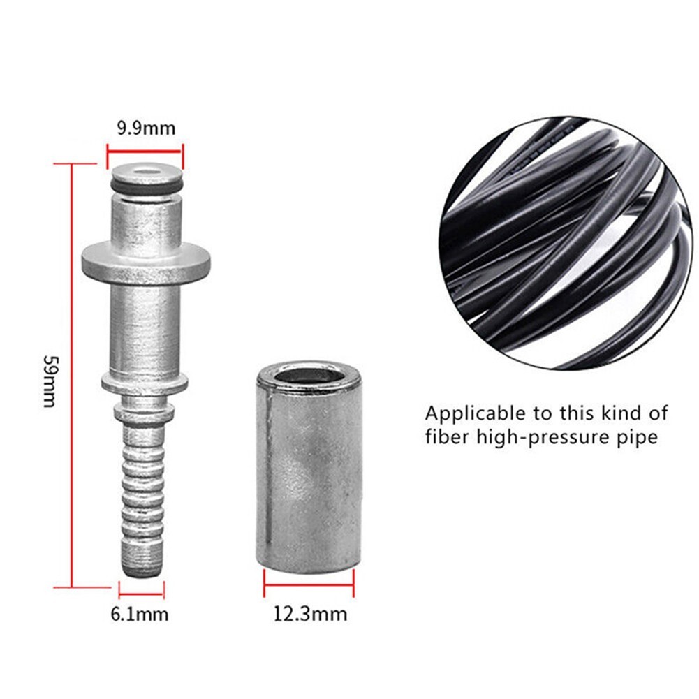 Hose-Plug Fitting & Sleeve For K Pressure Washer Pipe Tip Connector