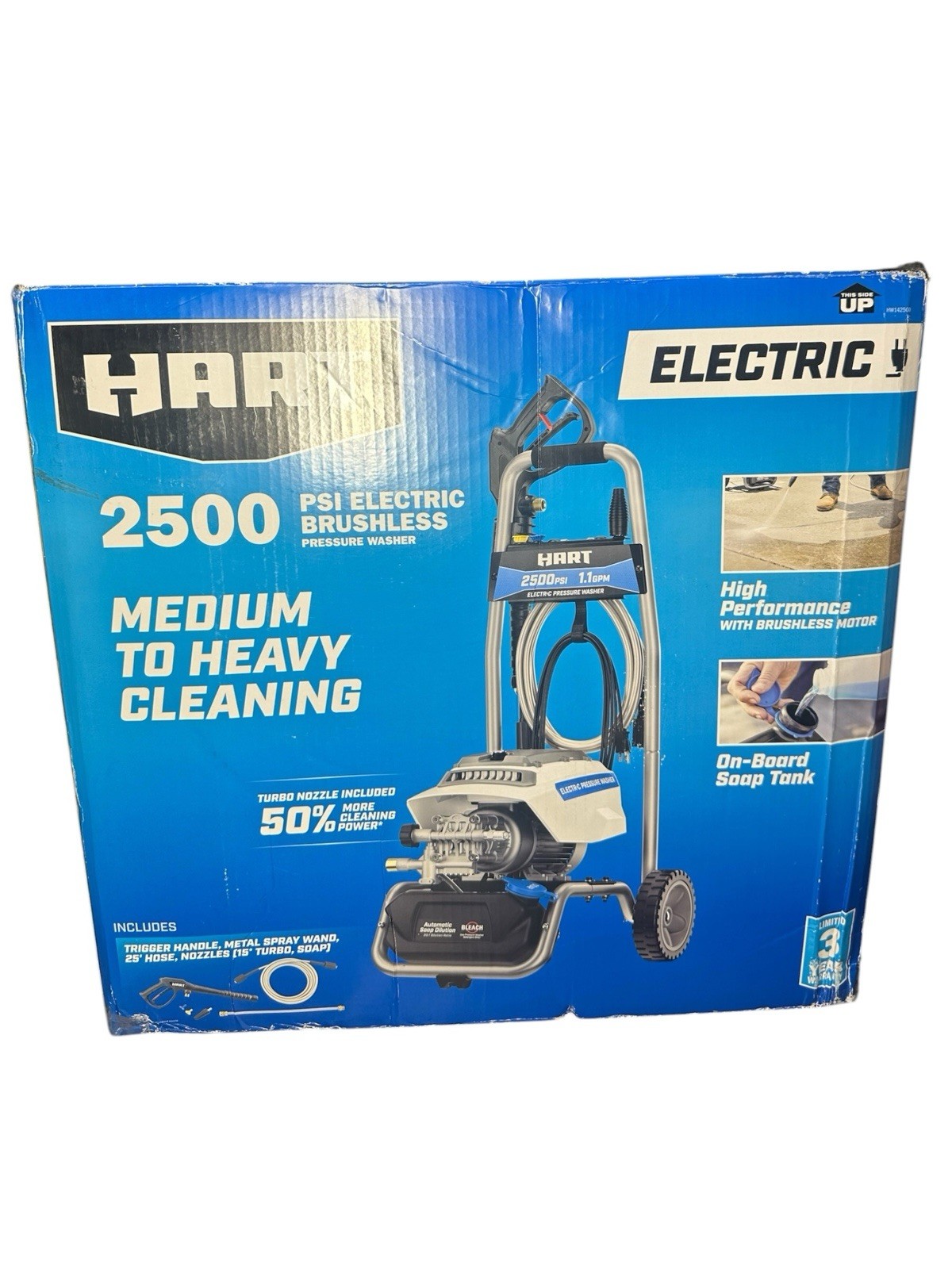 HART 2500 PSI Pressure Washer