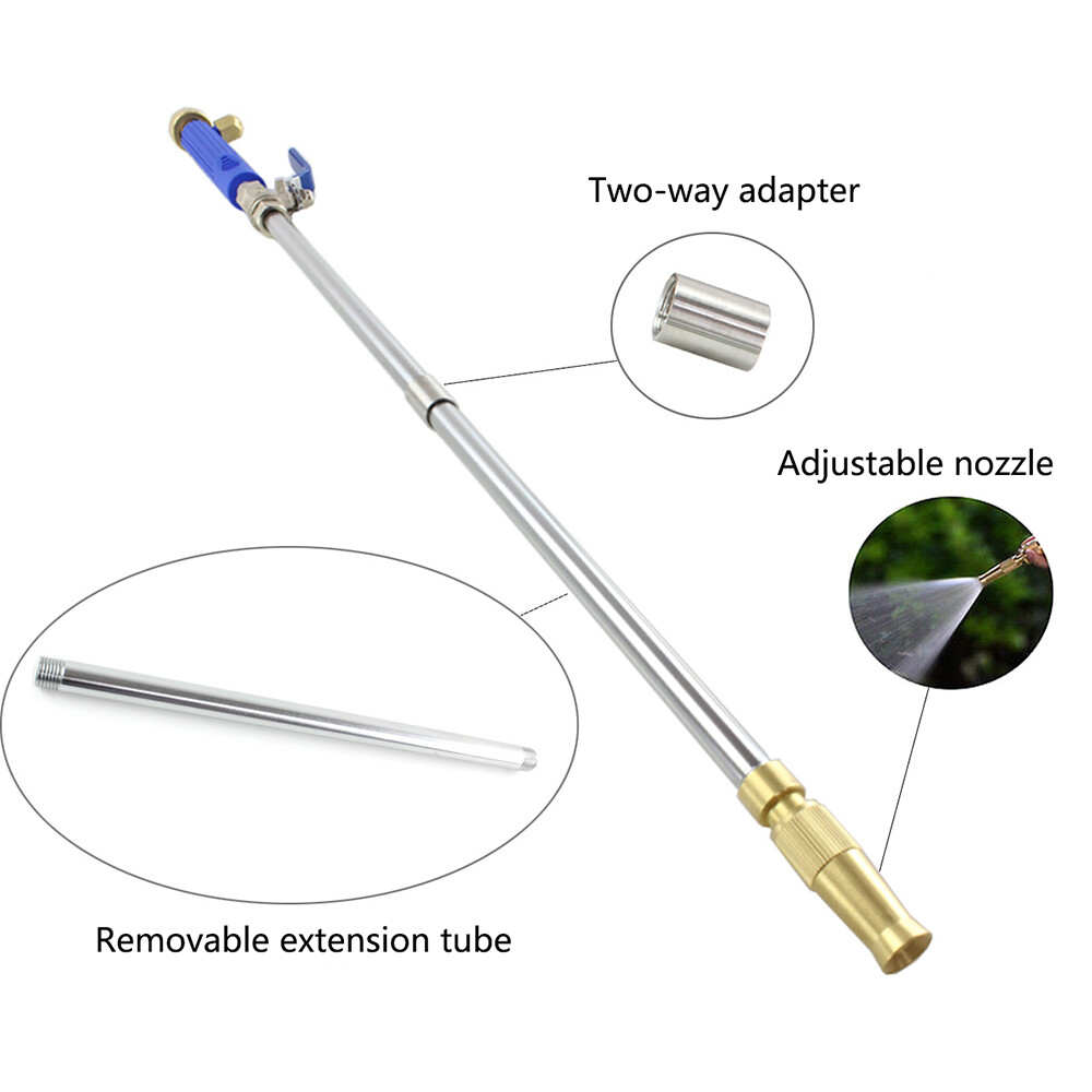 Pressure Washer Water Spray Gun Wash Nozzle Wand Car Garden Hose Soap Dispenser